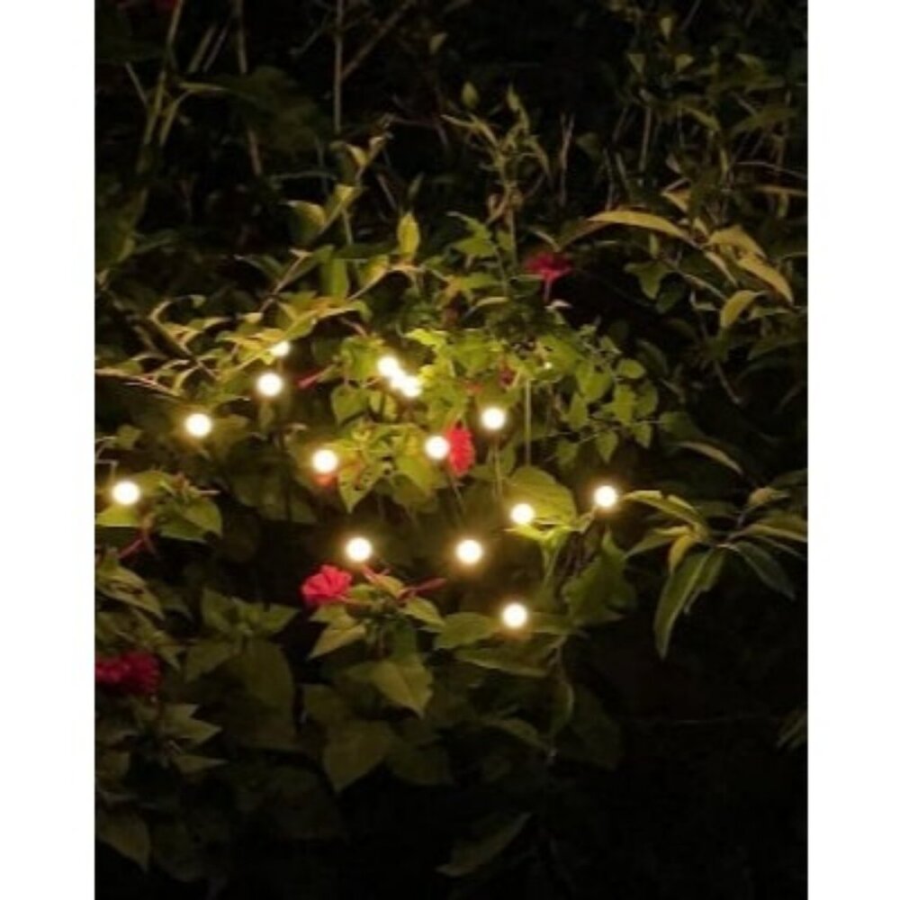 6Pack Total 48LED Solar Garden Lights -Solar Lights Outdoor, Solar Firefly Light
